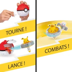 POKEMON - ARENE ET 2 SPINNERS