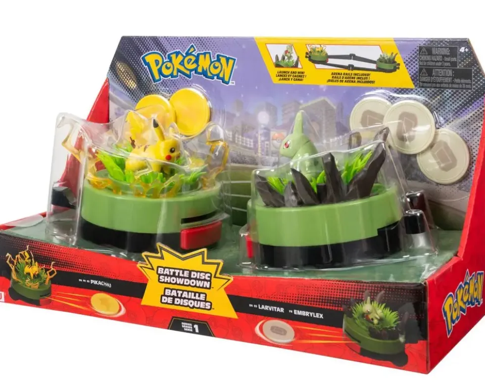 POKEMON - BATAILLE DE DISQUES PIKACHU ET EMBRYLEX