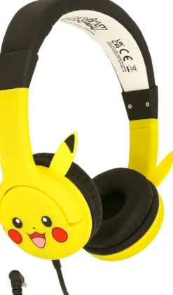 POKEMON - CASQUE AUDIO FILAIRE POUR ENFANT PIKACHU