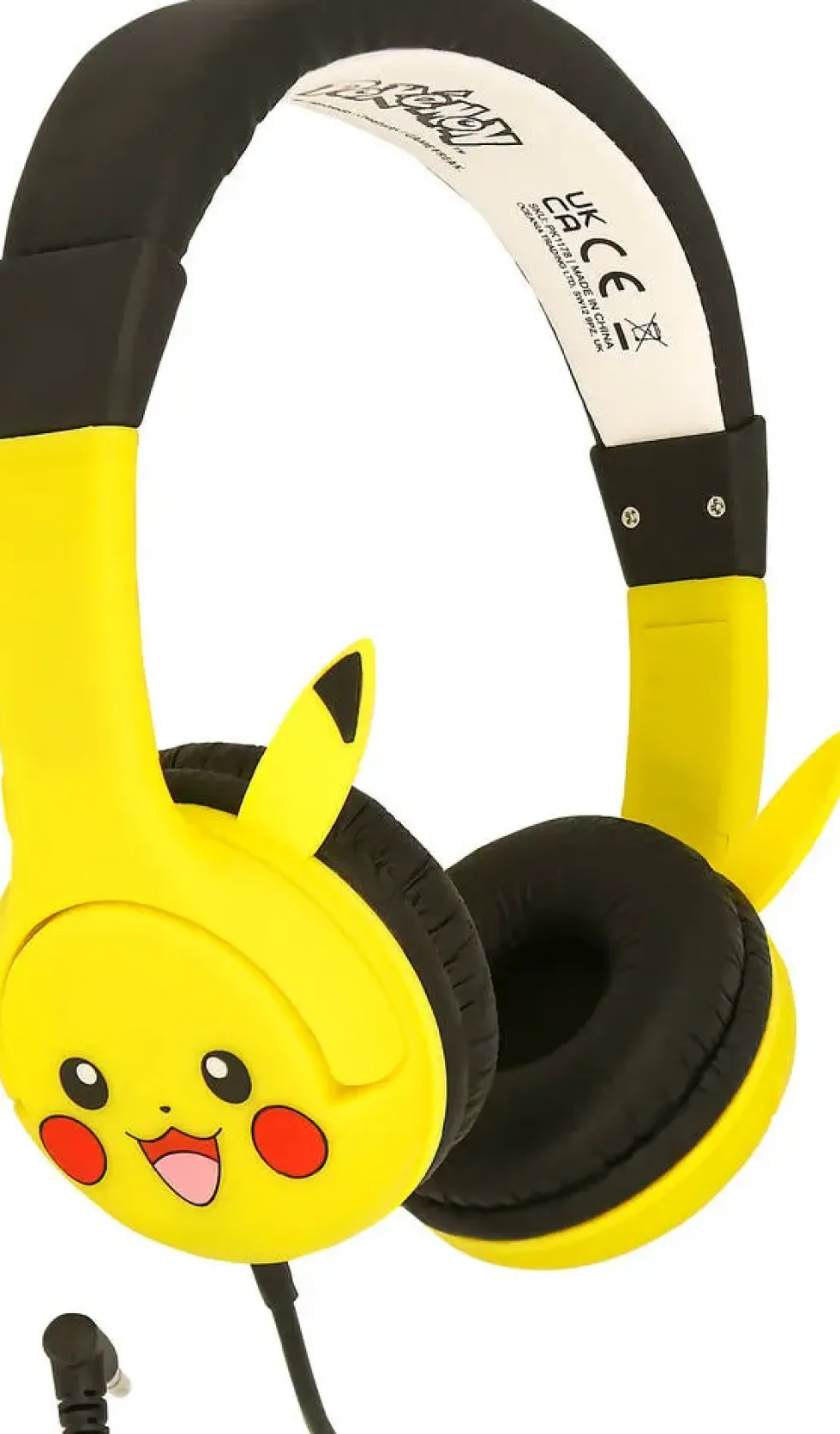 POKEMON - CASQUE AUDIO FILAIRE POUR ENFANT PIKACHU