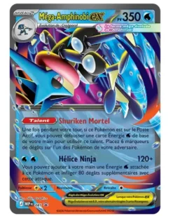 POKEMON COFFRET COLLECTION PRENIUM MEGA AMPHINOBI EX