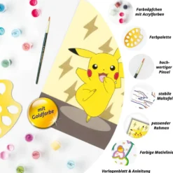 POKEMON - CREART KIDS13X18CMPIKACHU