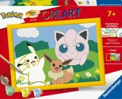 POKEMON -CREART KIDS18X24CMPORTRAIT DE GROUPE