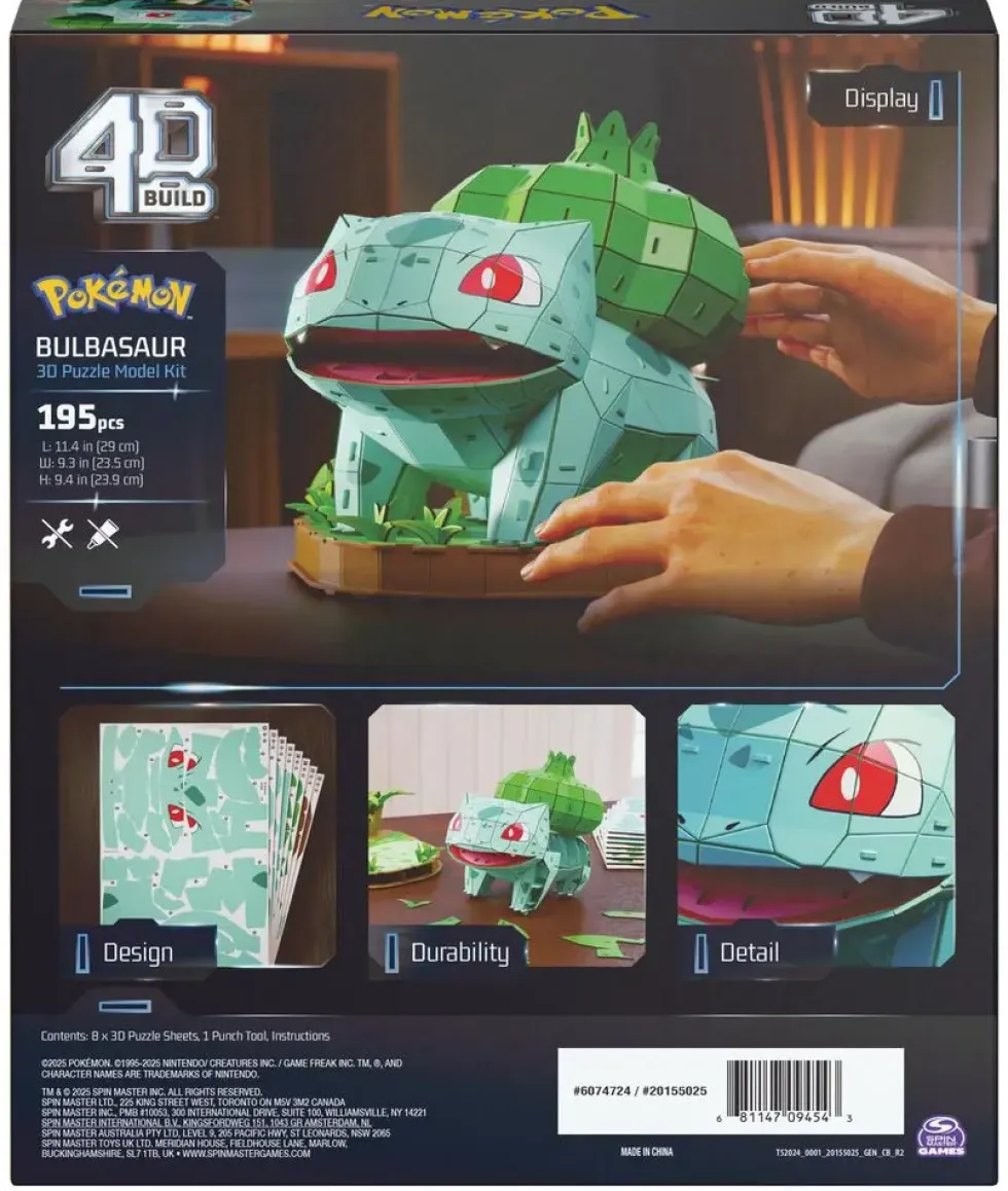POKEMON 4D BUILD BULBIZARRE