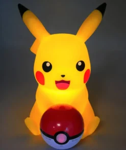POKEMON - LAMPE LED PIKACHU ET ENCEINTE SANS FIL