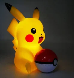 POKEMON - LAMPE LED PIKACHU ET ENCEINTE SANS FIL
