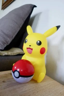 POKEMON - LAMPE LED PIKACHU ET ENCEINTE SANS FIL