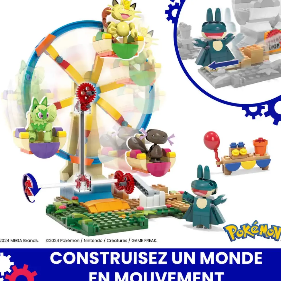 POKEMON MEGA - ADVENTURE BUILDER - GRANDE ROUE