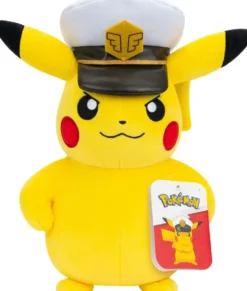 POKEMON PELUCHE 20 CM - CAPITAINE PIKACHU