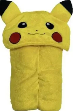 POKEMON - PLAID POLAIRE CAPUCHE PIKACHU