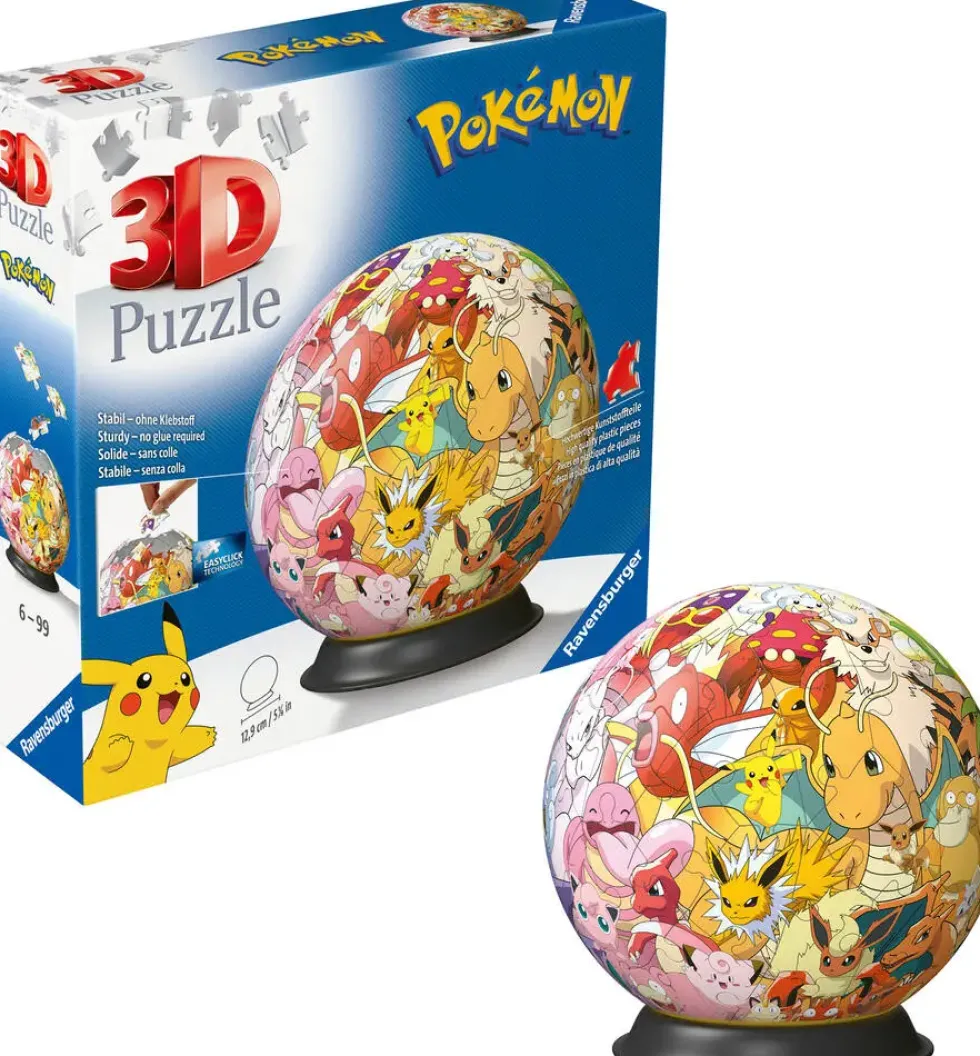 POKEMON -PUZZLE 3D BALL 72 PIECES