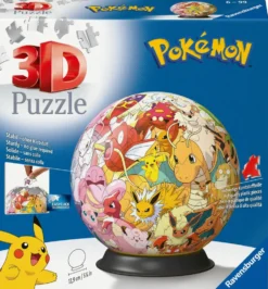 POKEMON -PUZZLE 3D BALL 72 PIECES