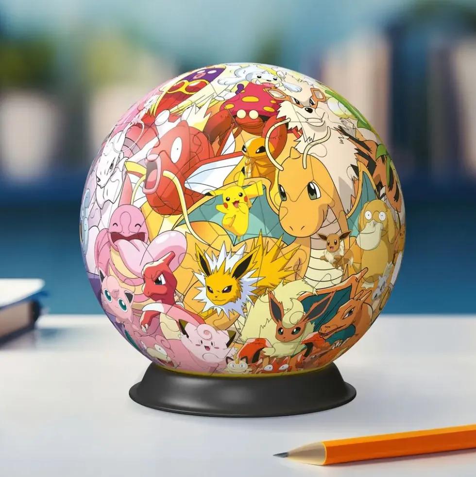 POKEMON -PUZZLE 3D BALL 72 PIECES