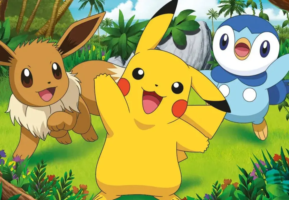 POKEMON PUZZLES - 2 X 24 PIECES - PIKACHU ET SES AMIS