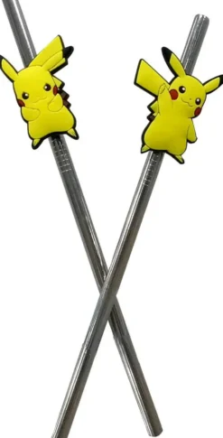 POKEMON - SET CADEAU MUG 2 PAILLES ET UN VERRE