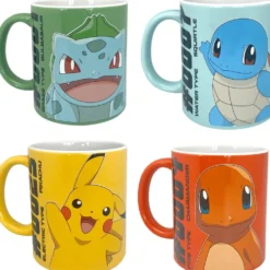 POKEMON - SET CADEAU 4 MUGS