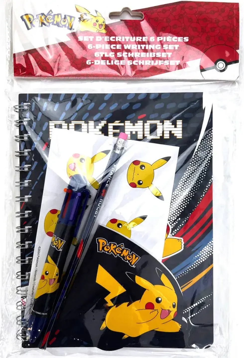POKEMON - SET PAPETERIE
