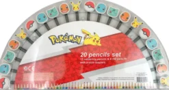POKEMON - SET PAPETERIE 20 PIECES