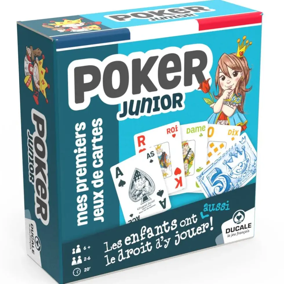 POKER JUNIOR - JEU DE 54 CARTES