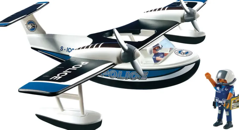 POLICIERS ET HYDRAVION - 4445
