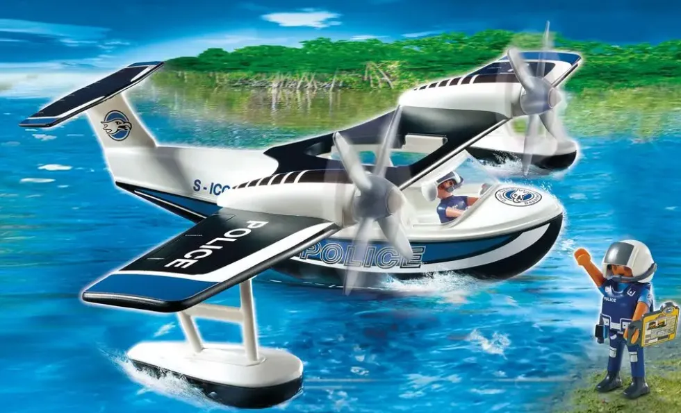 POLICIERS ET HYDRAVION - 4445
