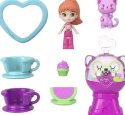POLLY POCKET - COFFRET CHATON PASTEQUE