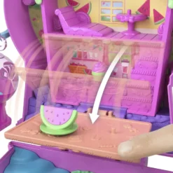 POLLY POCKET - COFFRET CHATON PASTEQUE