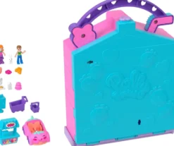 POLLY POCKET - COFFRET LE MARCHE DE POLLYVILLE