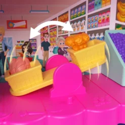 POLLY POCKET - COFFRET LE MARCHE DE POLLYVILLE