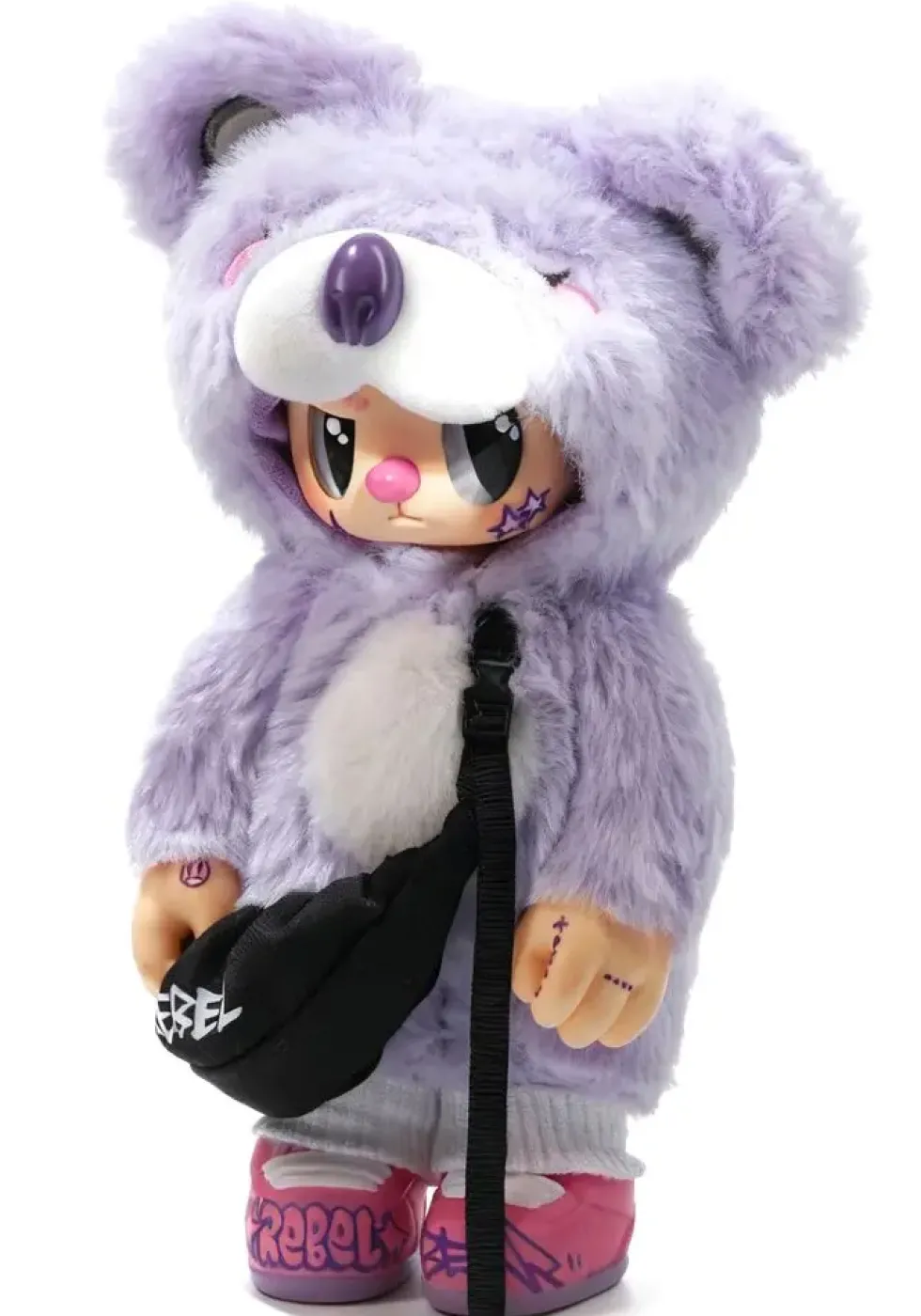 POP CUPPO - FIGURINE REBEL BEAR MOVEABLE BAG SERIES