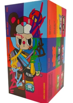 POP CUPPO - FIGURINE REBEL BEAR MOVEABLE BAG SERIES