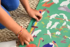 POPPIK DISCOVERY - POSTER A STICKER - OISEAUX