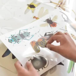 POPPIK DISCOVERY - POSTER A STICKER - LES INSECTES