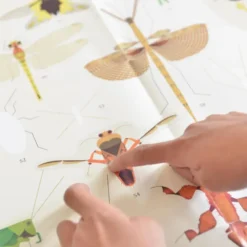 POPPIK DISCOVERY - POSTER A STICKER - LES INSECTES