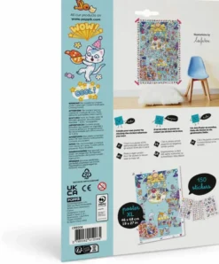 POPPIK - POSTER CREATIF A STICKER - LA FETE