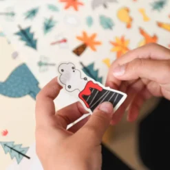 POPPIK - POSTER CREATIF A STICKER - DINOSAURES