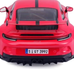 1/18 PORSCHE 911 GT3 - ROUGE AVEC BANDES - EME