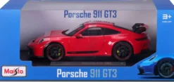 1/18 PORSCHE 911 GT3 - ROUGE AVEC BANDES - EME