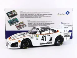 1/18 PORSCHE 935 K3 WHITE 41 LUDWIG -WHITTINGTON -WHITTINGTON 24H LE MANS 1979