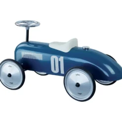 PORTEUR VOITURE VINTAGE BLEU PETROLE