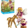 POULAIN LICORNE DORE AVEC FEE - 71844
