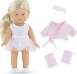 POUPEE COFFRET ROSY BALLERINE 20 CM - COROLLE MES MINI COROLLINES