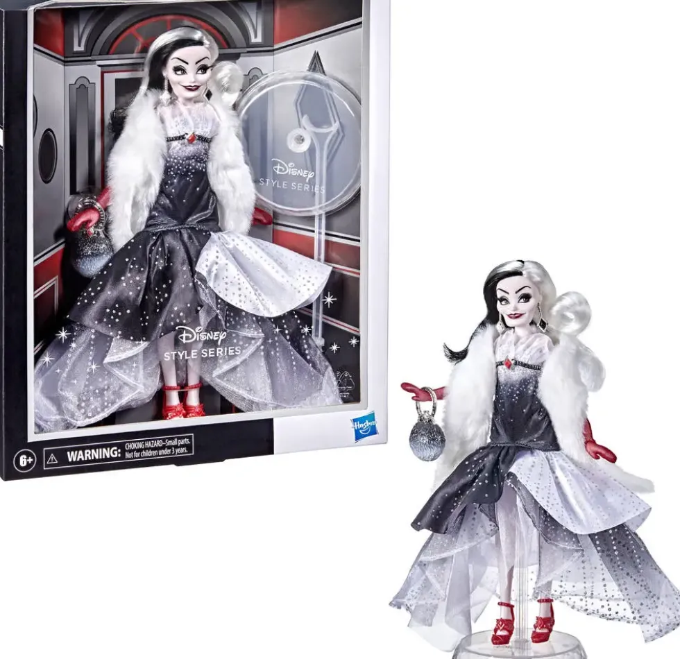 POUPEE- DISNEY VILAINS STYLE SERIES CRUELLA D'ENFER