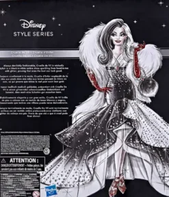 POUPEE- DISNEY VILAINS STYLE SERIES CRUELLA D'ENFER