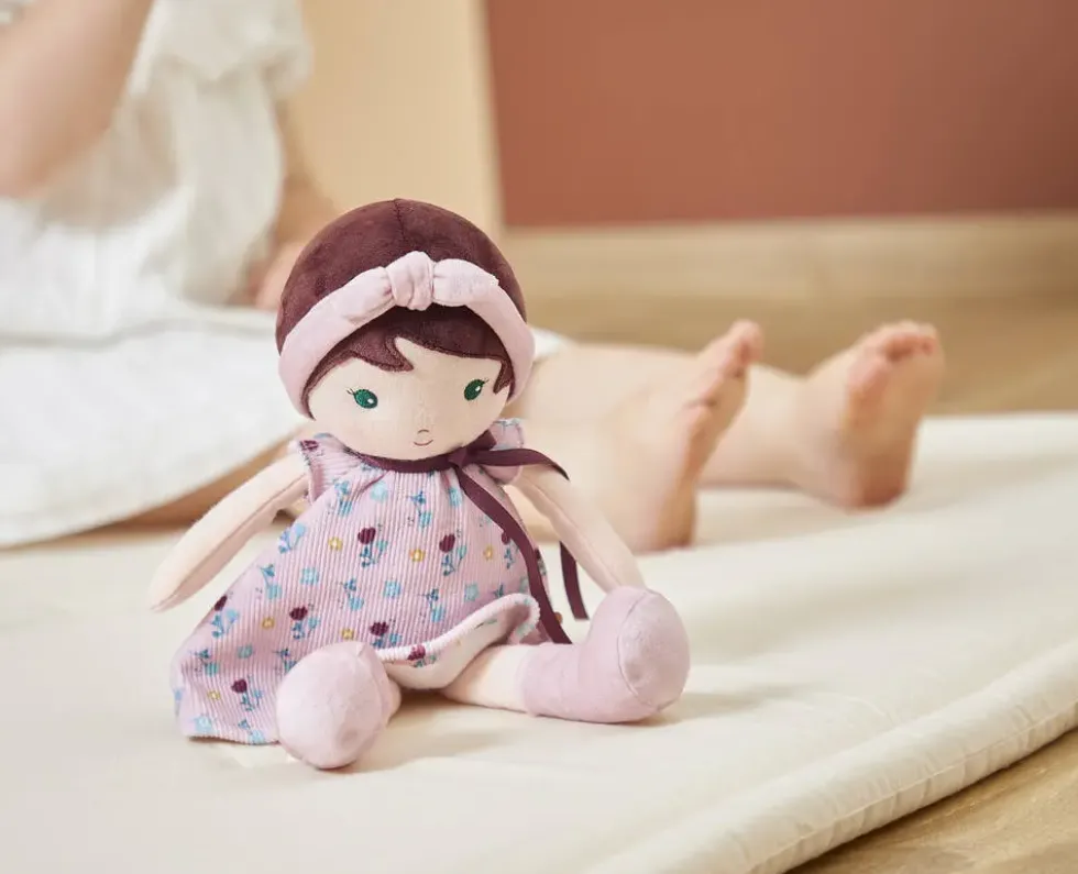 POUPEE EN TISSUS - LEONIE 25 CM
