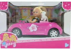 POUPEE LAURA ET SON CABRIOLET