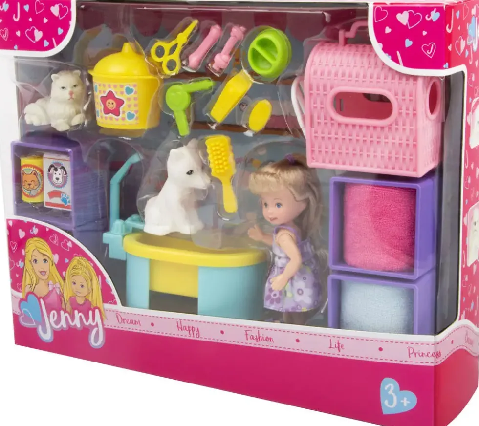 POUPEE LAURA SOIGNE SES ANIMAUX