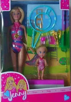 POUPEES JENNY ET LAURA GYMNASTIQUE
