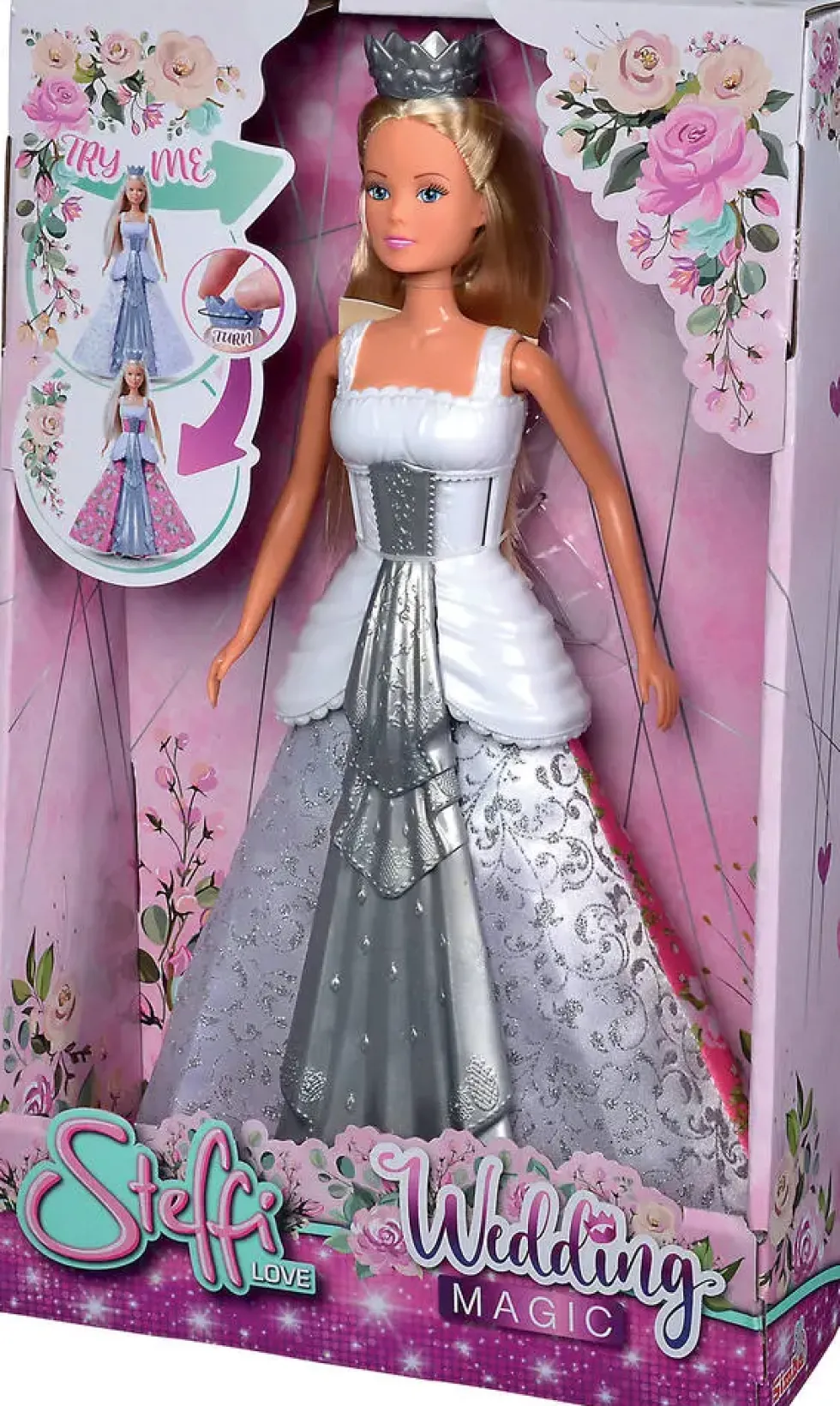 POUPEE STEFFI LOVE - PRINCESSE MAGIQUE 29CM