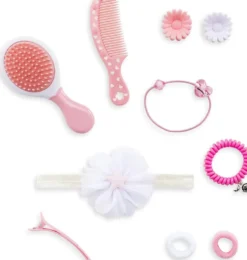 POUPEE TETE A COIFFER 10 ACCESSOIRES - COROLLEMON SALON DE COIFFURE